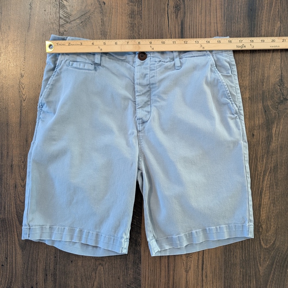 Cuisse De Grenouille Paris Men’s Chino Shorts Blue Size 32 - Picture 7 of 8